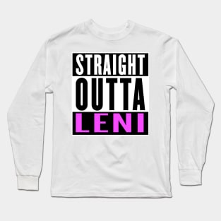 Straight outta Leni 2022 Long Sleeve T-Shirt